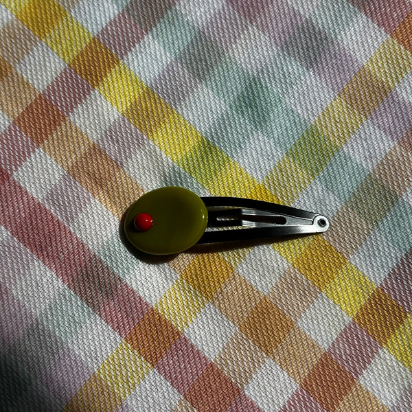 Olive Hair Clip (chosen at random)