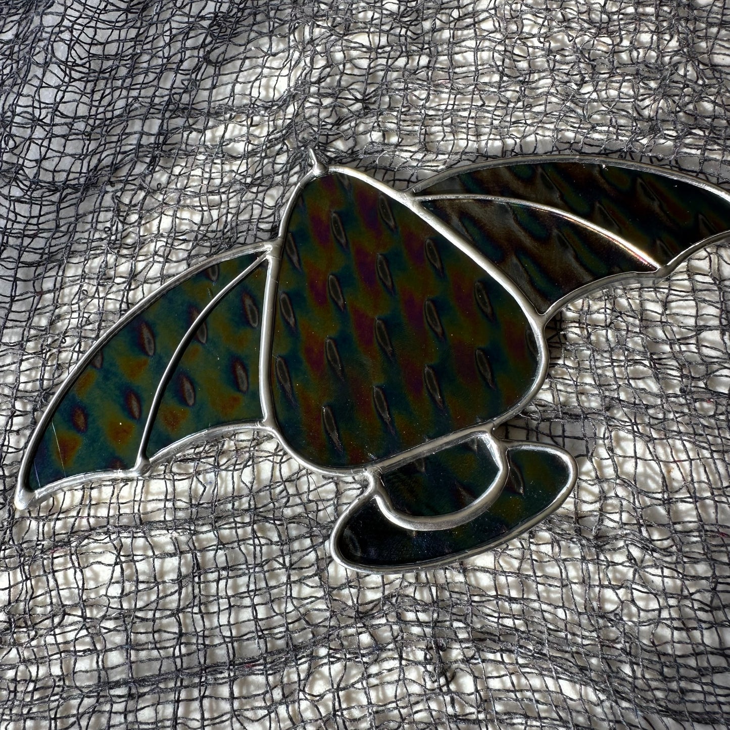 IRIDESCENT PATTERN Bat Plug