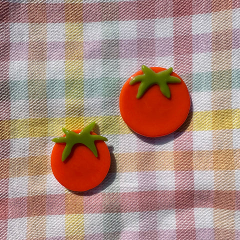 Orange Large Cherry Tomato Magnet