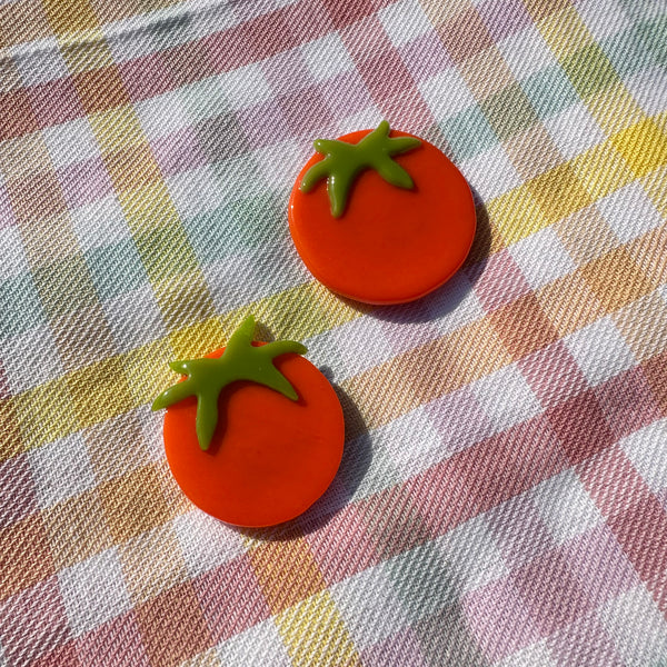 Orange Large Cherry Tomato Magnet