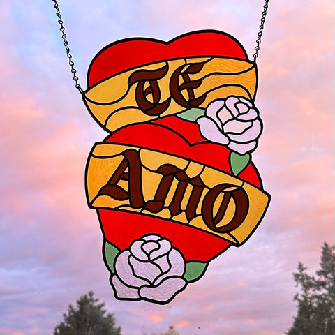 Te Amo Raffle Ticket