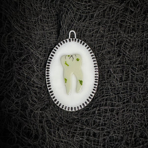 Rotting Tooth Wall Plaque