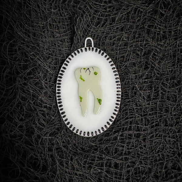 Rotting Tooth Wall Plaque