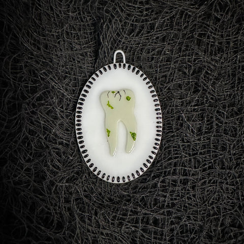 Rotting Tooth Wall Plaque