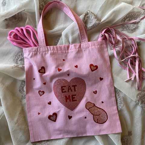 Eat Me Tote Bag LARGE