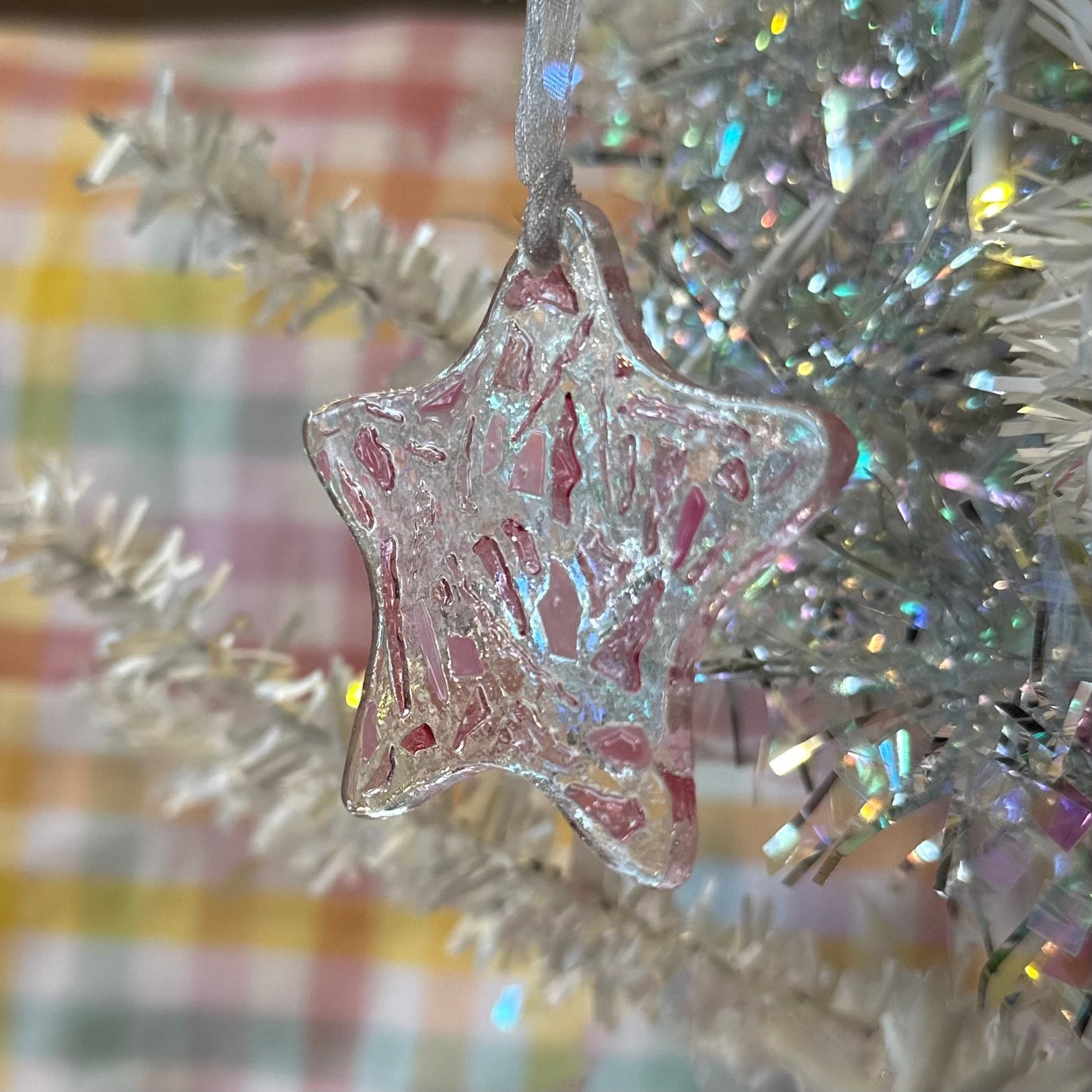 Pink Star Ornament