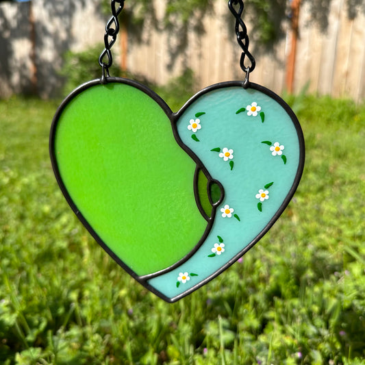 Spring Green/Robins Egg Corazòncito