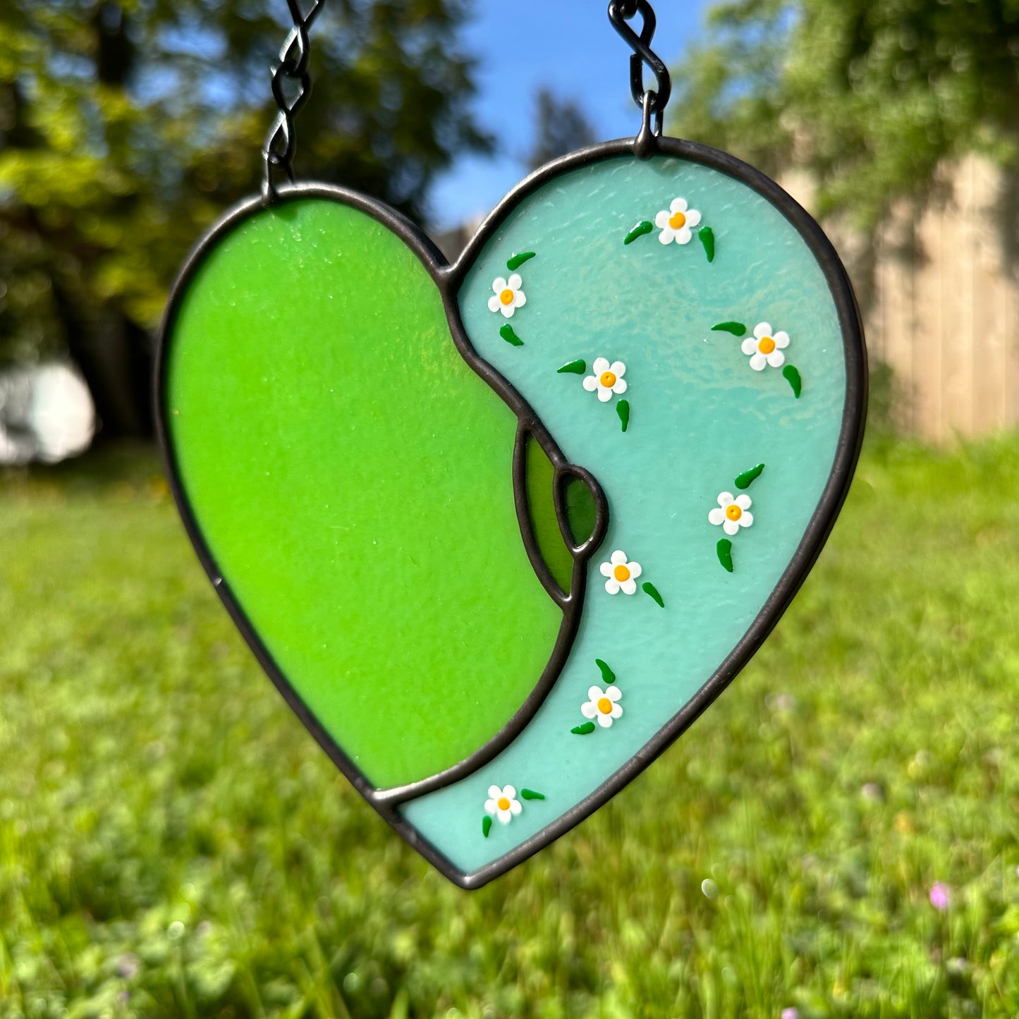 Spring Green/Robins Egg Corazòncito