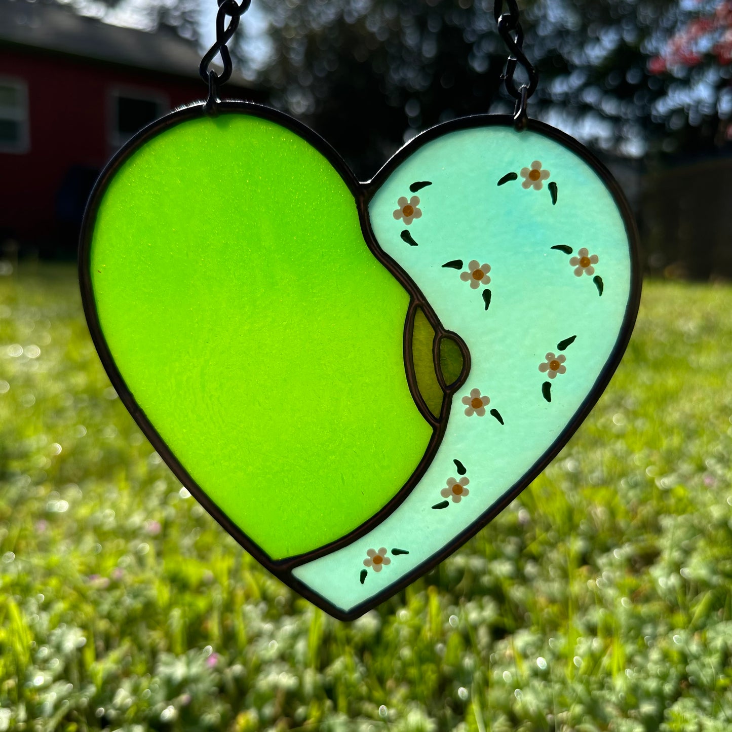 Spring Green/Robins Egg Corazòncito