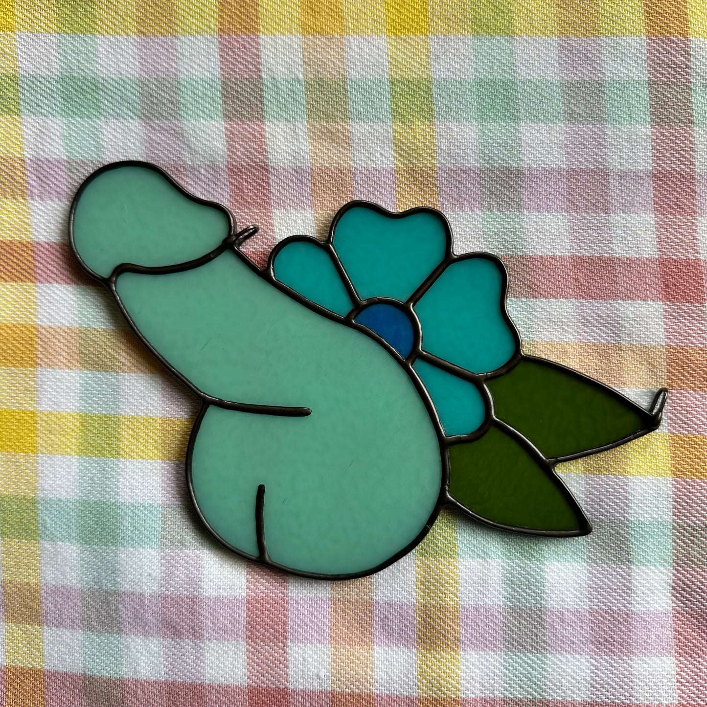 Robyns Egg Flower Sniffer Suncatcher