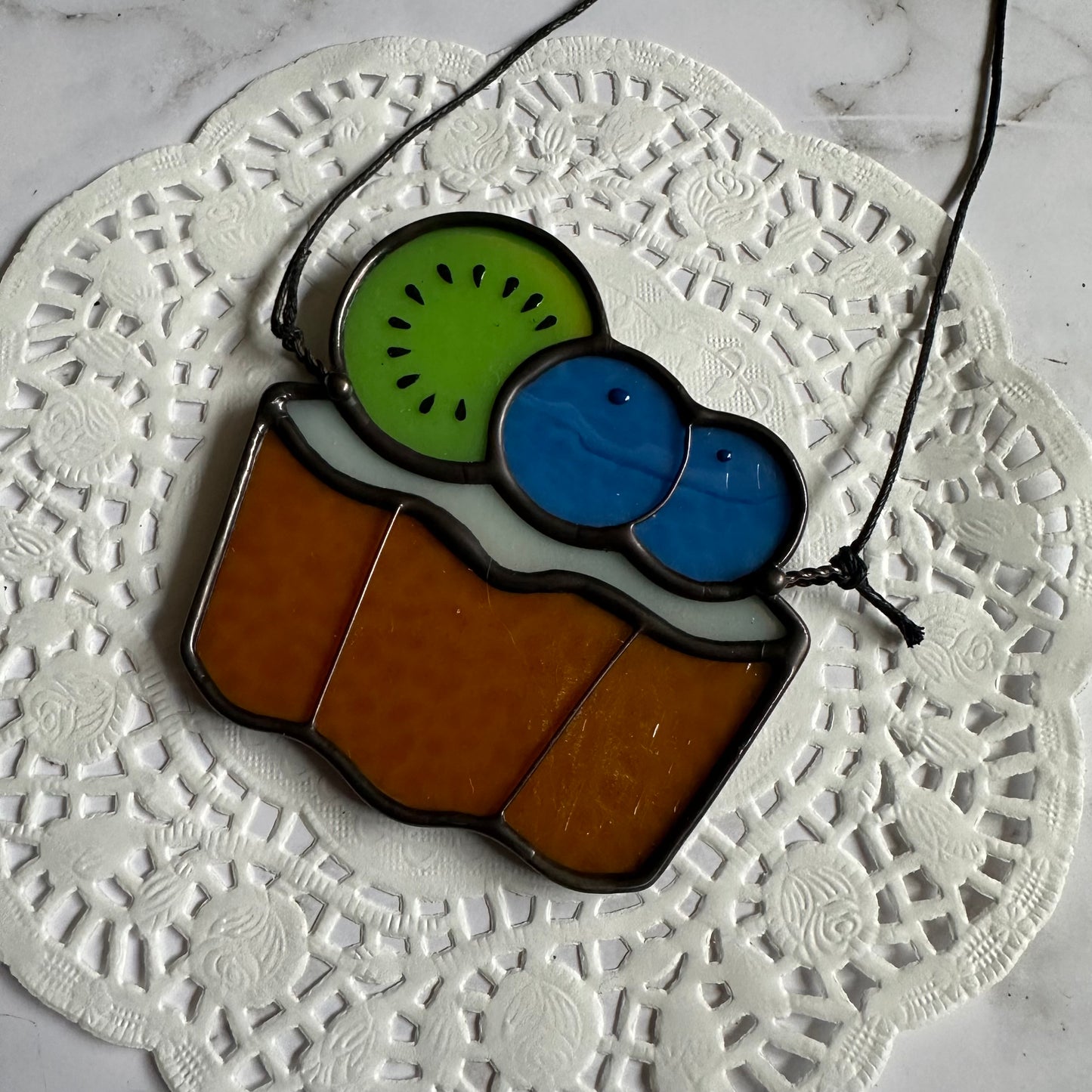 Kiwi & Blueberry Mini Tart