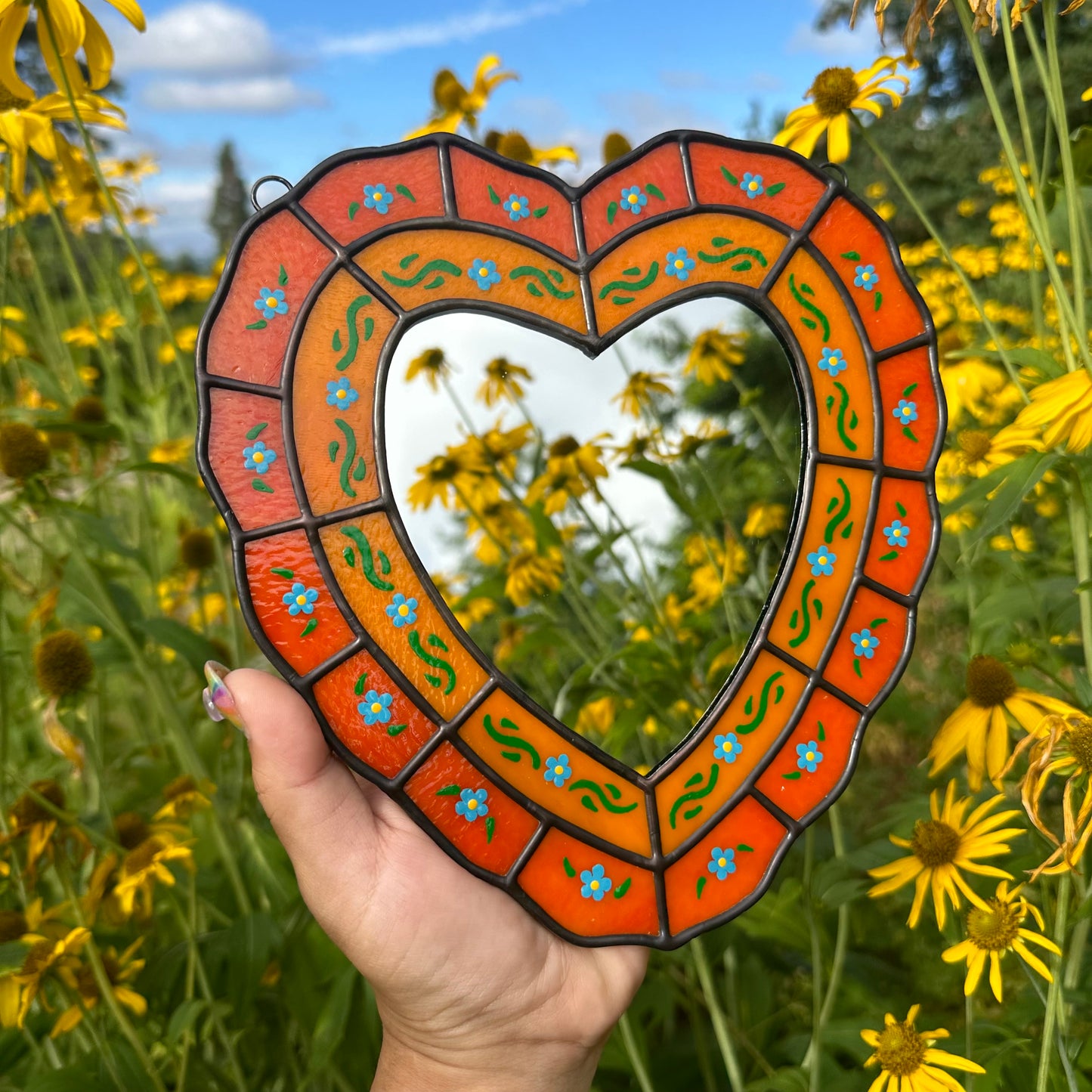 Espejito para mi Corazòncito (Orange)