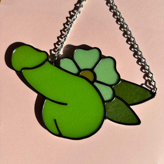 Spring Green Flower Sniffer