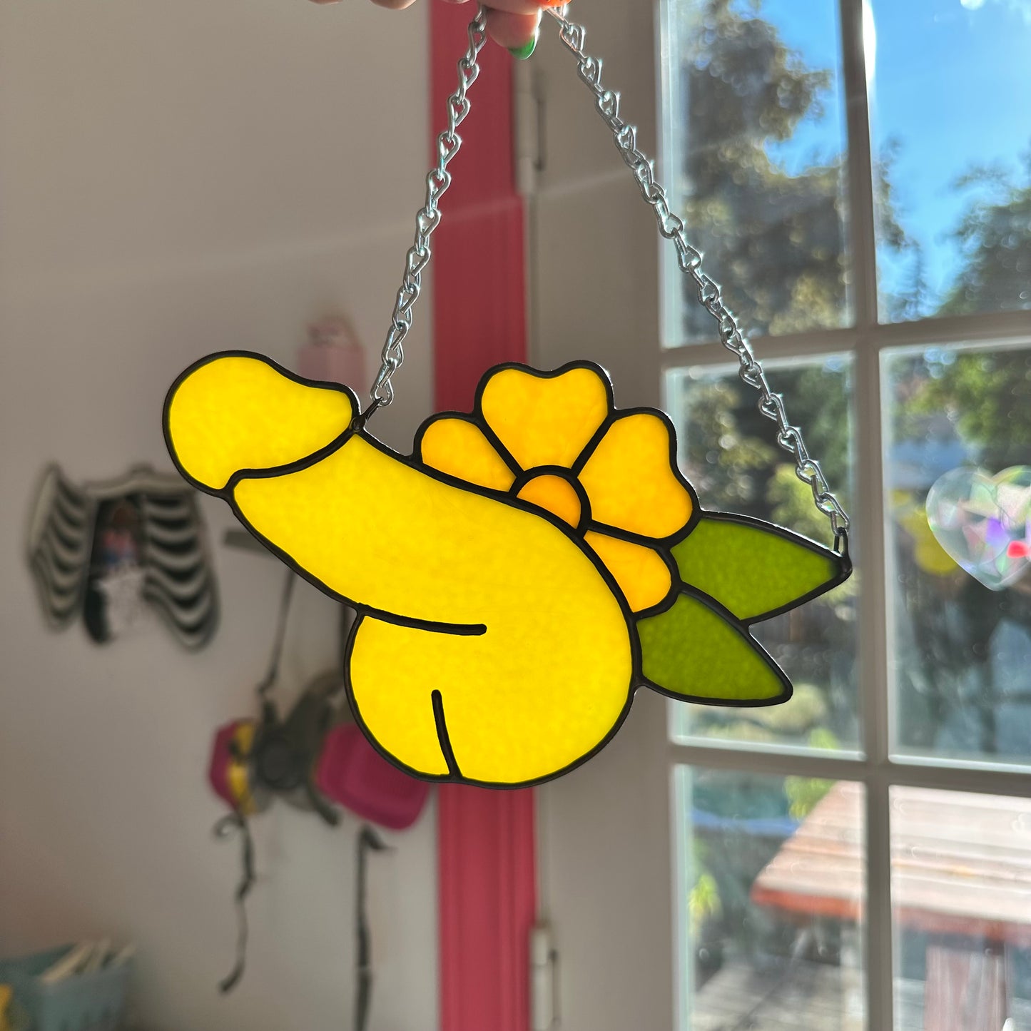 Canary Yellow Flower Sniffer