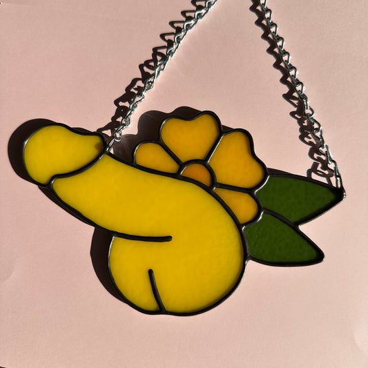Canary Yellow Flower Sniffer