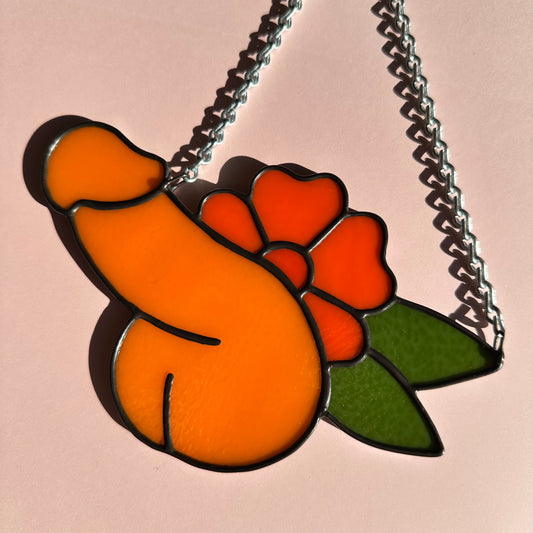 Tangerine Orange Flower Sniffer