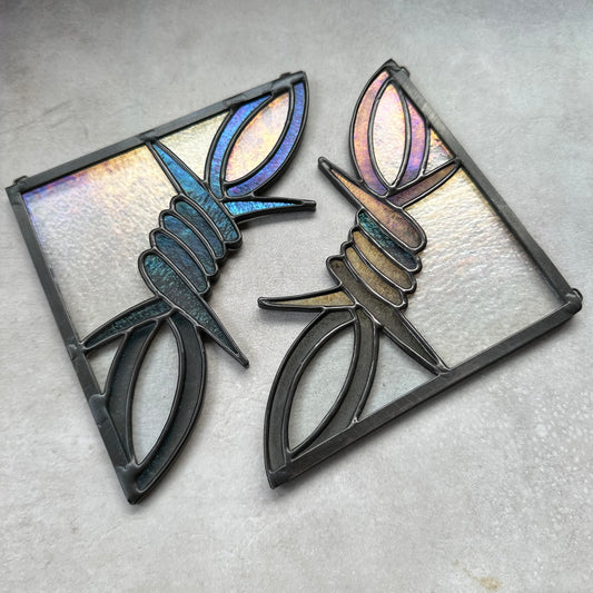 Barbed Wire Corner Panel