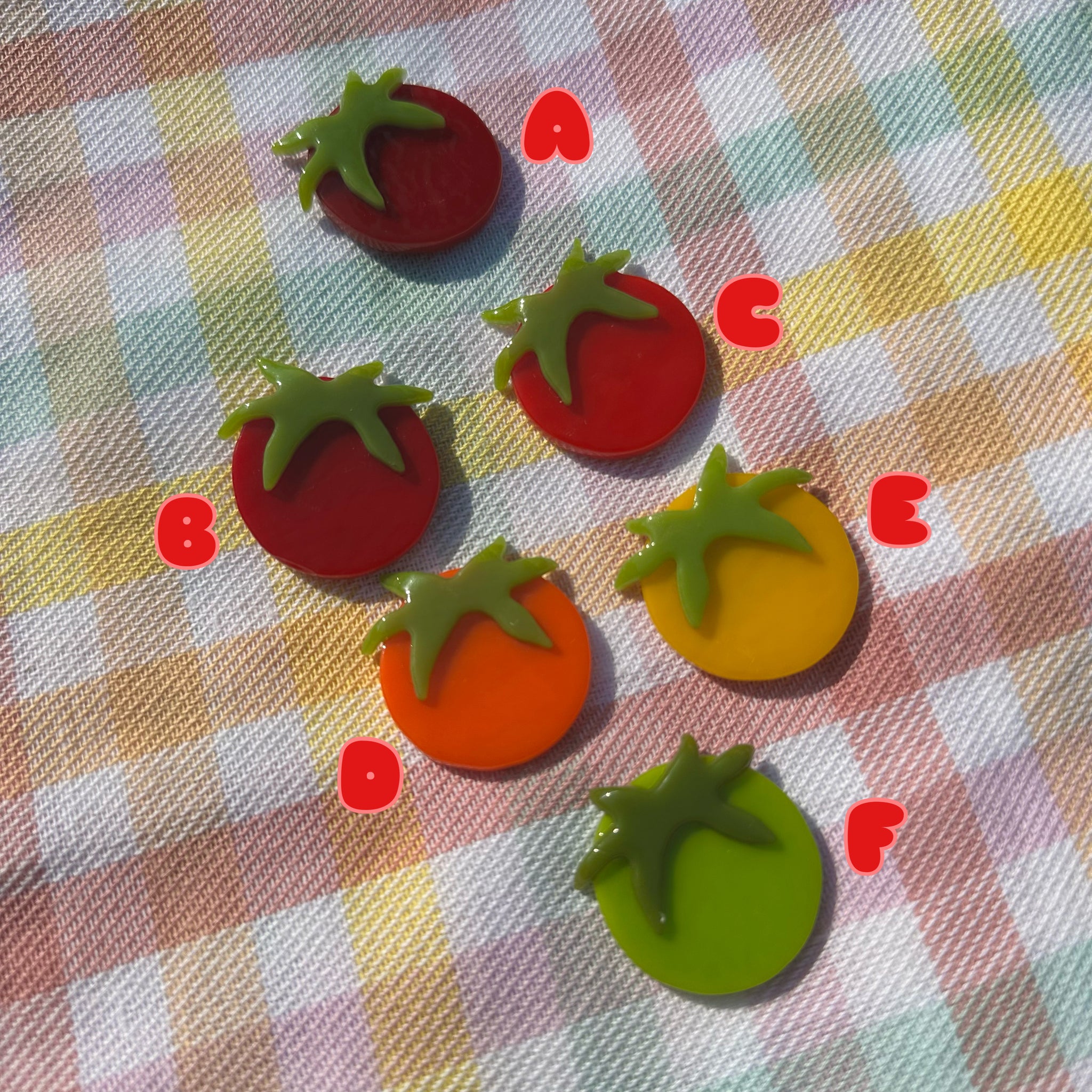 Small Cherry Tomato Magnet