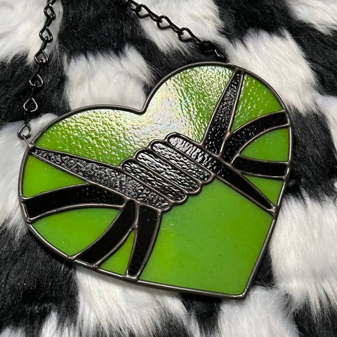 Custom Barbed Wire Heart